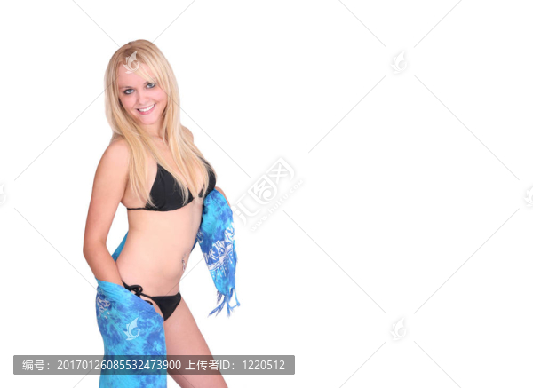 性感的比基尼女孩