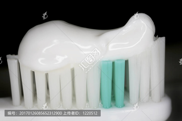 牙刷的特寫