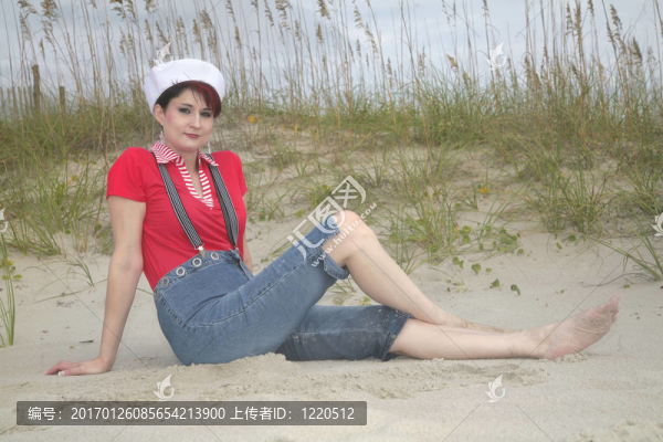海里的女人
