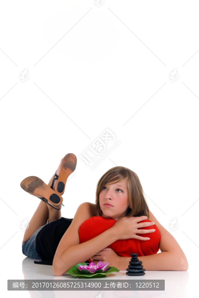 有禪石的女孩