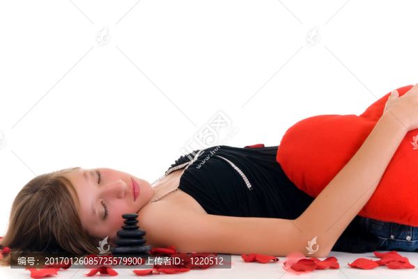 有禪石的女孩