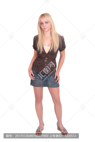 漂亮的金發(fā)美女