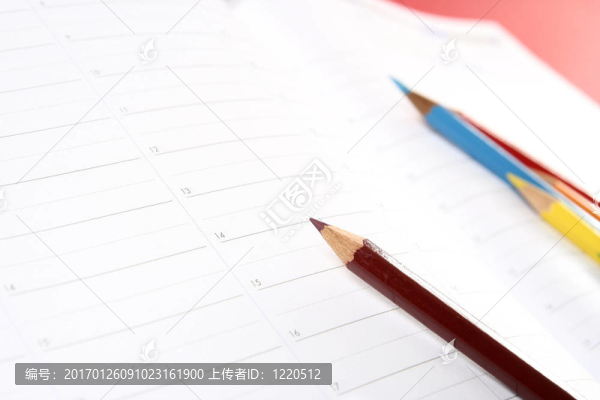 彩色鉛筆與議程