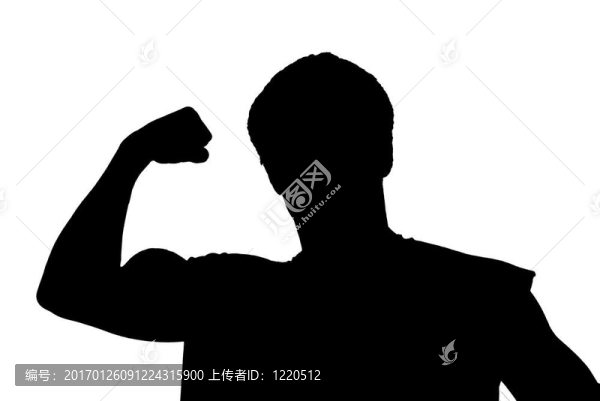 年輕的健身器，菌株的肱二頭肌。