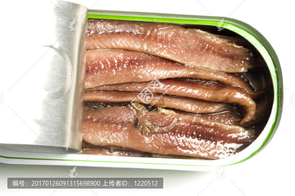 在鳳尾魚扁魚片