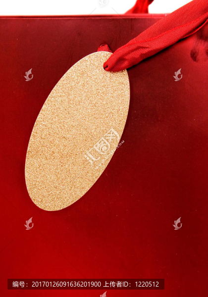 紅色禮品標(biāo)簽