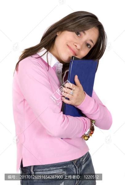 女學(xué)生高興與她的研究