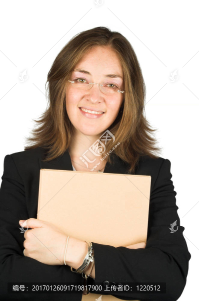 生意的女人微笑