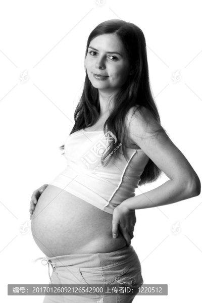 懷孕的女人