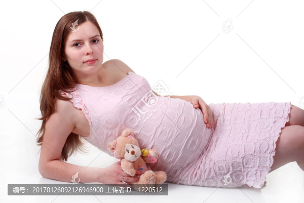 懷孕的女人