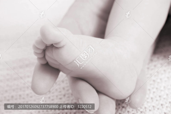 嬰兒的腳