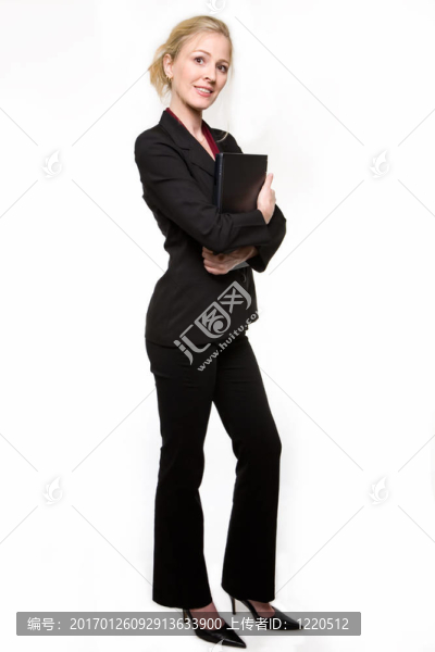 金發(fā)的女商人