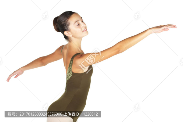 年輕的芭蕾舞演員