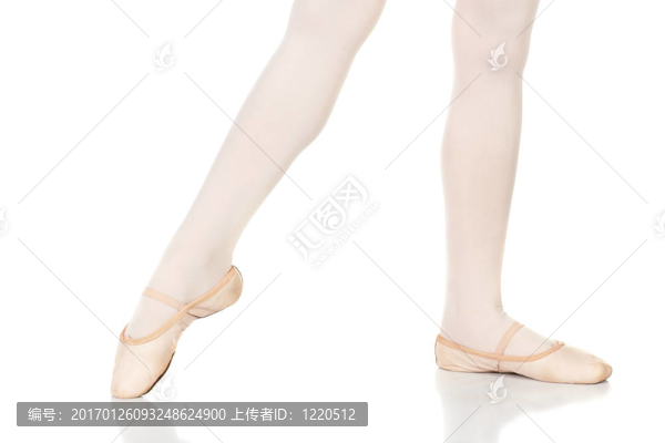 芭蕾舞腳的位置