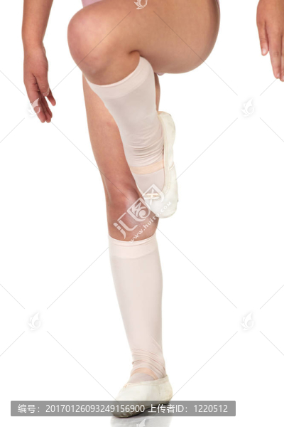 芭蕾舞腳的位置