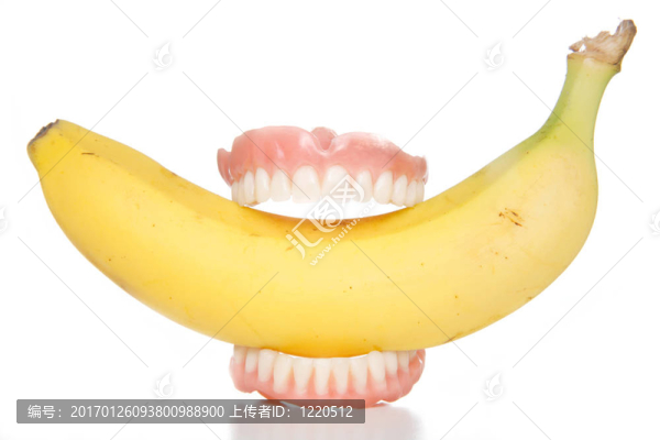 香蕉的牙齒