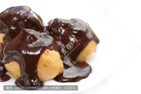 新鮮的泡芙