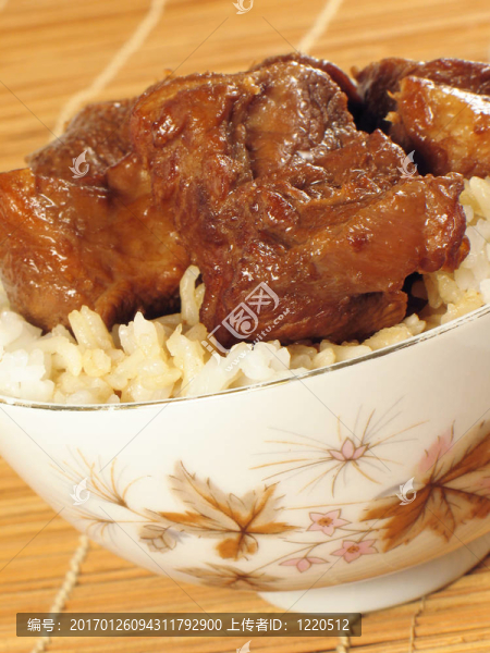 糖醋豬肉與Rice