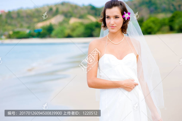 戶外的新娘