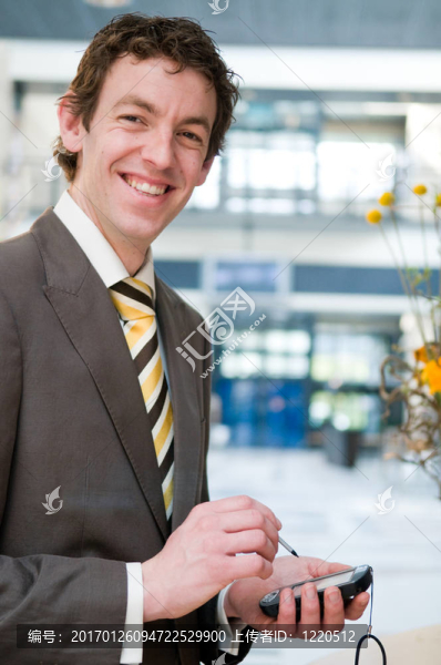 年輕的商人