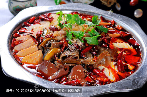 五味毛血旺