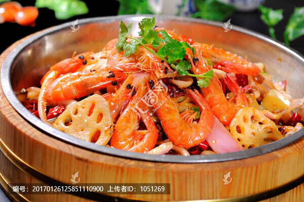 干鍋魷魚蝦
