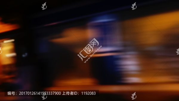 都市夜景流動(dòng)街景柳州