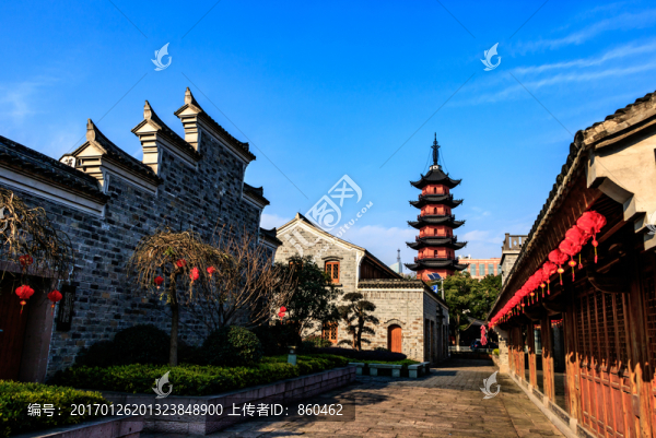 寧波天封塔,天封塔,城隍廟
