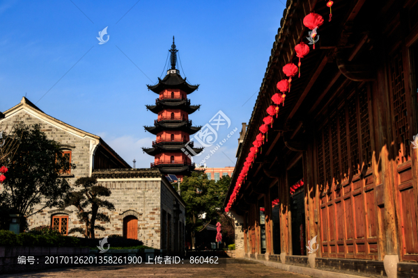 寧波天封塔,天封塔,城隍廟