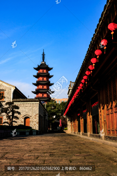 寧波天封塔,天封塔,城隍廟