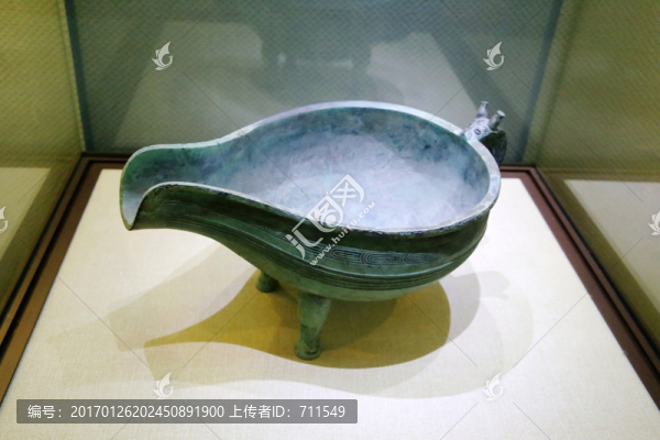 回紋青銅匜,春秋