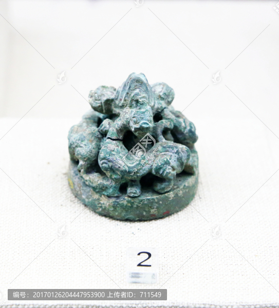 博山三虎銅鎮(zhèn),西漢