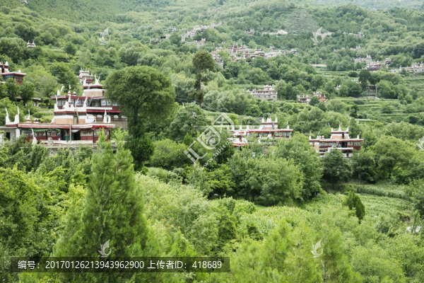中國四川甘孜丹巴的甲居藏寨