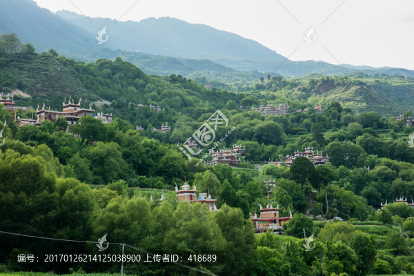 中國(guó)四川甘孜丹巴的甲居藏寨