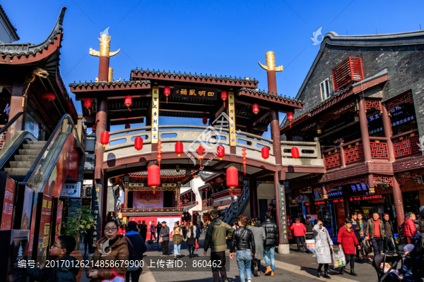 寧波鼓樓商業(yè)街,商業(yè)街,仿古街