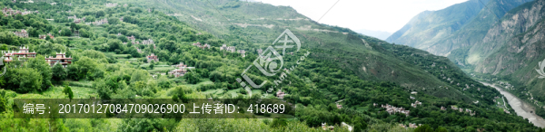 中國(guó)四川丹巴的甲居藏寨