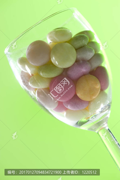 五顏六色的糖果