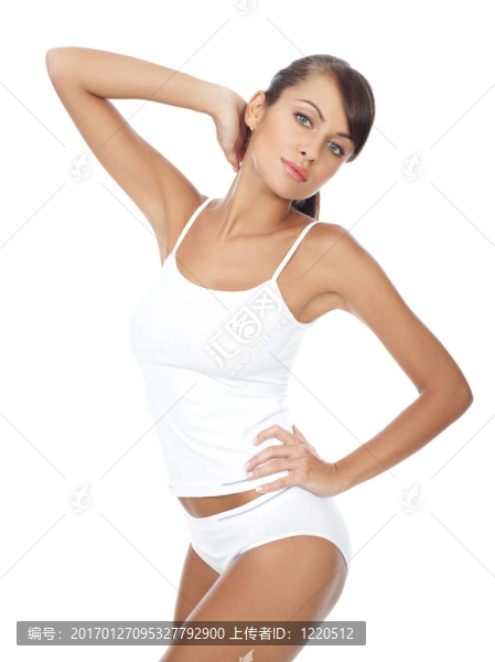 健身的女孩