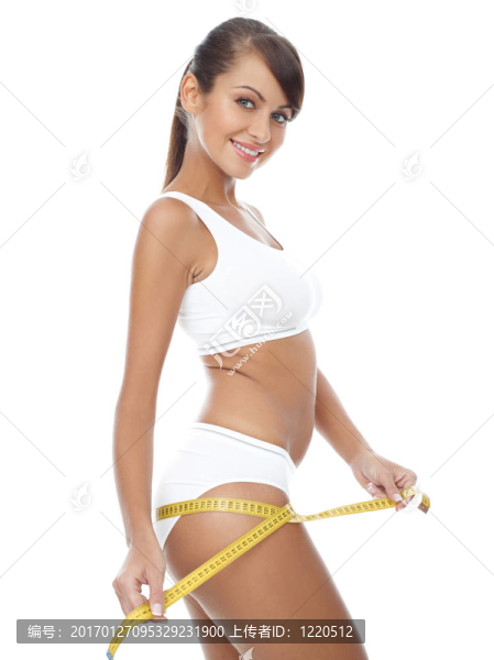 健身的女孩