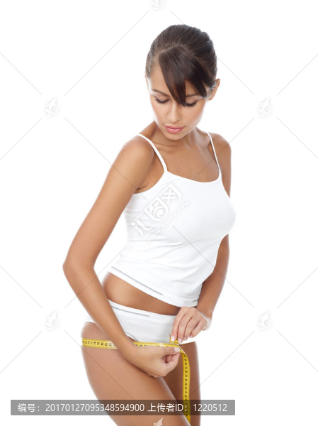 健身的女孩