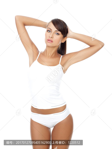健身的女孩