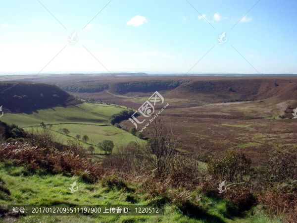 對horcum洞；北約克郡