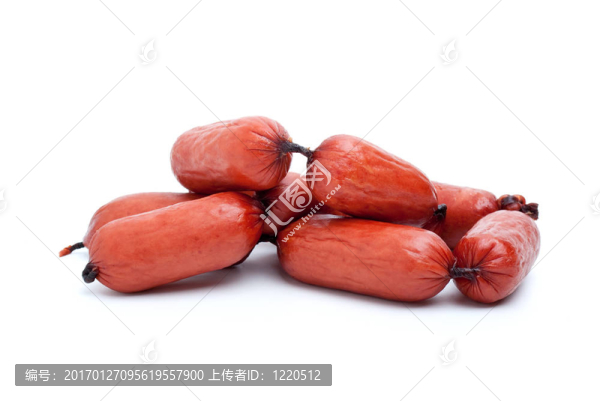 小堆的巴伐利亞香腸