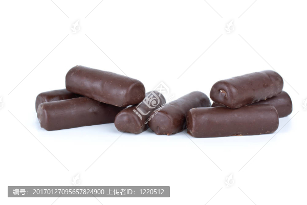 一些長巧克力糖