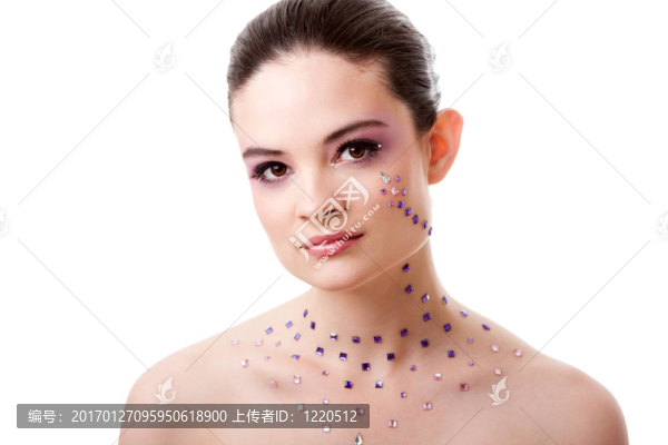 紫妝美女
