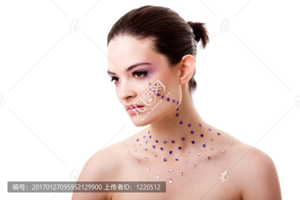 紫妝美女