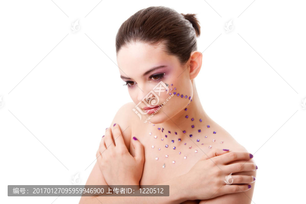 紫妝美女