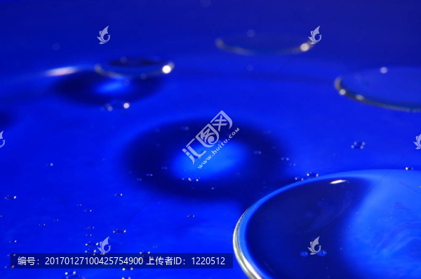 摘要藍色背景
