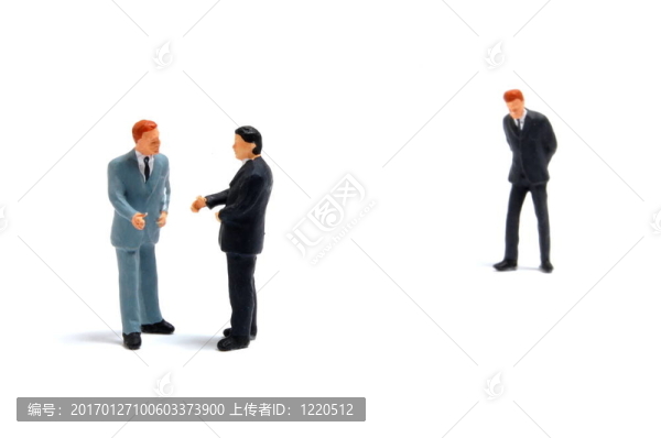 商人們討論
