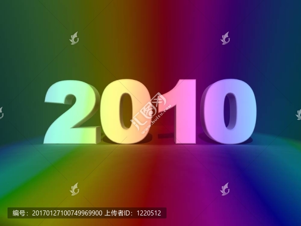 2010年彩虹的顏色